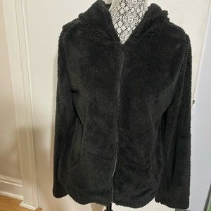 Ardene soft black hoodie size Medium.*See Description*